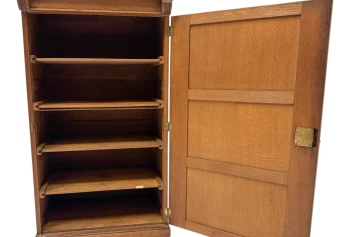 Arts & Crafts Art Nouveau One-Door Cabinet, 1900s